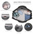 ETRONIK Weekender Overnight Bag for Women, Large Travel Duffle Bag with Shoe Compartment & Wet Pocket, Carry On Tote Bag Gym Duffel Bag with Toiletry Bag, 3 Pcs Set, XL Size, Beige&Black ETRONIK Weekender Overnight Bag for Women, Large Travel Duffle Bag with Shoe Compartment & Wet Pocket, Carry On Tote Bag Gym Duffel Bag with Toiletry Bag, 3 Pcs Set, XL Size, Beige&Black