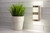 GE Enbrighten LED Motion Sensor Night Light, Plug-In, 40 Lumens, Motion-Select with 25ft Detection, Dusk-to-Dawn, Brushed Nickel Louver – 37299 (1 Pack)