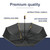 A.Brolly Edinburgh Large Windproof Travel Umbrella - Purple Plaid, 54 Inch Double Vented Canopy, Auto Open Close