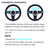 3Pcs Set Fashion Fluffy Fuzzy Wool Fur Soft Car Steering Wheel Cover with Handbrake Cover & Gear Shift Cover for Women/Girls/Ladies Auto Long Wool Accessories, Pink