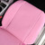 CAR PASS Bling Diamond Car Seat Covers, Shining Rhinestone Waterproof Faux Leather Pink Car Accessories Two Front Only Universal Fit Auto Glitter Crystal Sparkle Strips for Cute Women Girl, Pink
