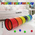 Kids Play Tunnel for Toddlers 1-3 Colorful Pop Up Baby Tunnel for Kids to Crawl Through 6 Foot with Breathable Mesh Collapsible Toddler Toys Gift for Children Backyard Playset