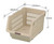 JapanBargain 3027, Japanese Stackable Storage Bin Kitchen Pantry Organizers Food Basket for Fruit Potato Condiments and Spices, Made in Japan