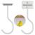 2-Pack Self Adhesive Banana Hook, Metal Banana Hanger Hook,Under Cabinet Hook For Bananas Or Kitchen Items, Foldable Banana Hook, Folds Up With Magnets When Not In Use, Keep Bananas Fresh, Silver