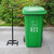 BINGOX Manual Trash Compactor, Waste Recycling Hand Tool for Outdoor Use, Touchless Bin Compactor for 120-660L Wheelie Bins, Iron Compacting Trash Can