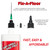 The Original Fix-A-Floor Loose Tile Repair Adhesive PRO Pack! Includes a Micro Syringe Injector and Two Drill Bits -Tile, Porcelain, Ceramic, Marble, Stone, Wood Floor. Pack of 2
