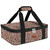 iaodia Insulated Casserole Carrier Bag, Expandable Thermal Food Carrier Insulated Travel Carry Bag for Hot or Cold Food for Picnic Cookouts Potluck Parties Fits 9" x 13" Baking Dish (Leopard)