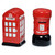 Telephone and Letterbox Salt and Pepper Set