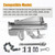 XJJ 41A3489 Garage Door Openers Carriage Complete Trolley Assembly Compatible with Chain Drive Operators Made by Liftmaster, Chamberlain, Sears Craftsman