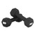 CAP Barbell 10 LB Neoprene Dumbbell Hand Weights - Pair | Black