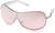 U.S. Polo Assn. PA5025 Rhinestone UV Protective Shield Sunglasses for Women. Classic Gifts for Women, 65 mm