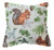 Balsam Fir Pillow Squirrel Pinecones 6 inch