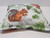 Balsam Fir Pillow Squirrel Pinecones 6 inch