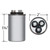30 + 5 x 370 or 440 VAC Round Dual Run Capacitor by # 12781 30 + 5 x 370 or 440 VAC Round Dual Run Capacitor by # 12781