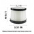 DCV501HB DCV5011H Replacement HEPA Filters. Compatible With DEWALT 20V Vacuum Cordless Handheld Vacuum Filter. Compared To Part DCV5011H DCV501HB Filter. Washable And Reusable Kits.4 Packs