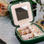 Benevolence LA Plush Velvet Jewelry Box | Travel Jewelry Case Organizer with Mirror | Featured in Oprah's Favorite Things | Best Gifts For Daughter, Girlfriend, Mom | Gifts For Her - Emerald