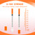 1ml/cc 31G 1/4 Inch Syringes, Disposable Syringe, Individual Wrapped, 20 Pack