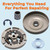 Hyceker 3/8" Picco 6T Clutch Drum Spur Sprocket Bearing Kit for Stihl MS192T MS193T MS194T MS200 MS200T MS201 MS201T MS201TC 020 020T Chainsaw 1137 640 2005, 1145 640 2010, 1129 640 2000 Hyceker 3/8" Picco 6T Clutch Drum Spur Sprocket Bearing Kit for Stihl MS192T MS193T MS194T MS200 MS200T MS201 MS201T MS201TC 020 020T Chainsaw 1137 640 2005, 1145 640 2010, 1129 640 2000