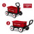 Radio Flyer My First Wagon, Push and Pull Toy Cart for Toddlers 1-4, Provides Walking Balance and Confidence