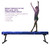 Sealoha 8ft Ultrasimple Adjustable&Foldable Balance Beam,High-Low Floor Beam Suede Gymnastics Equipment, Gymnastics Beam for Training&Professional HomeTraining (Gym Beam, Starry Sky, 8ft)