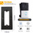 Wopuzr Vinyl Siding Angle Adjustment Mount Compatible with Video Doorbell/Video Doorbell 2,3,4,3Plus(4" Standard Vinyl Siding Only)