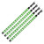 YM E-Bright Green Led Strip Lights for Cars, 10.6 inch 27CM 5050 15 SMD Waterproof Car Underglow Lights Motorcycles Boat Decoration Led Interior Exterior Lights Strip,DC-12V, Pack of 4