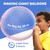 4M Magic Goo - Magic Plastic Bubble Balloons Variety Pack of 3 Colors - Blow Up Balloons with Straw - Clear Balloons Bubbles for Party Favors - Large Plastic Balloons, for Kids