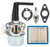 696065 Carburetor Compatible for Briggs & Stratton 697422 110402 110412 215369 Tiller Engine Carb with Mounting Gaskets Kit and 491588S Flat Air Filter Cartridge 696065 Carburetor Compatible for Briggs & Stratton 697422 110402 110412 215369 Tiller Engine Carb with Mounting Gaskets Kit and 491588S Flat Air Filter Cartridge