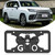 No Drill Front License Frame Compatible with Lexus LX J310 2022-2024 Lexus NX AZ20 2022-2024 Anti-Theft License Plate Grille Mount Holder Car Tag Covers Rust-Proof, Rattle-Proof Car Accessories
