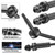 RCMYou Upgrades Part for 1/10 Rustler 4x4 VXL,Alloy Suspension Arm,Caster Block,Steering Blocks,Rear Stub Axle Carriers,Steering Bellcranks,Shock Tower,Drive Shaft & Hex Hub Adapters,Blue