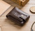 BULLCAPTAIN Genuine Leather Men Wallet with ID Window RFID Blocking Zipper Bifold Wallets Multi Card Holder Zip Coin Purse (Brown)