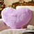 YRXRUS Heart Pillow, Purple Heart Pillows, Love Pillow Gifts, 14X17 Inch Large Heart Shaped Pillows, Faux Rabbit Fur Coquette Room Decor Throw Pillows, Living, Bedroom, Indoor Outdoor