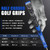 CHAMPKEY Half Cord Golf Grips 13 Pack with Golf Grip Kit - All Weather Performance Golf Club Grips - High Traction and Feedback Golf Grips for Men(Blue,Standard)