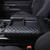TOYCIDFG Center Console Armrest Cover Cushion Pad Compatible with Toyota Tundra Sequoia 2022-2025, Waterproof Cushion Pad Car Accessories (Black)