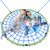 Trekassy 60" Large Spider Web Saucer Tree Swing for Kids & Adults, 750lbs Heavy Duty Outdoor Net Swing with Steel Frame and 2 Tree Hanging Straps