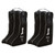 Boot Bag - 2 Pack Portable Dust Proof Boot Bags for Cowboy Boots for Men & Women Travel and Daily Use - Boot Storage Organizer Tall Boots Protector Shoe Bags with Handle for Wardrobe, Shoe Cabinet