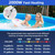 2000W Rapid Heating Square Immersion Water Heater for Inflatable Pool Bathtub,Bucket Heater with 304 SS Guard, Submersible Water Heater with LCD Thermometer,Heat 5 Gallon Water in Minutes 2000W Rapid Heating Square Immersion Water Heater for Inflatable Pool Bathtub,Bucket Heater with 304 SS Guard, Submersible Water Heater with LCD Thermometer,Heat 5 Gallon Water in Minutes