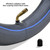 (2-Pack) Fastvert 14x2.125 Heavy-Duty Inner Tubes with CR202 Bent Valve Stem for Electric Scooters and E-Bikes. Includes 2 Tire Levers for Easy Installation