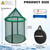 QualyQualy Extra Large Floating Fish Basket for Live Well, Fully Foldable Fishing Net Holder Collapsible Mesh Fishing Holder Cage for Caught Fish Bucket