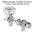 All Metal Grain Mill Attachment for KitchenAid Stand Mixer,12 Fineness Setting From Coarse to Fine for Non-Oily Dry Grain Wheat,Oats,Rice,Corn,Barley,Buckwheat,Millet and Other Cereals