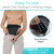 Vive Ostomy Belt for Men & Women - Adjustable Belt for Colostomy, Ileostomy, Urostomy, Ostomy Supplies - Waterproof & Odorless Abdominal Bag Cover - Stoma Guard (Black)