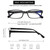 Kerecsen 6-Pack Reading Glasses Blue Light Blocking,Spring Hinge Readers for Men Women,Computer Eyeglasses (6 Mix Color-6, 3.00, x)
