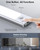 Under Cabinet Lighting, 5 Pack Rechargeable LED Motion Sensor Light Indoor Upgraded 2000mAh, Wireless Battery Operated Under Counter Lights for Kitchen, Magnetic Dimmable Closet Lights Stairs, 8in