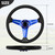 LOSCHEN Golf Cart Steering Wheel Universal Design for Club Car Ds and Precedent EZGO RXV & TXT, for Yamaha Golf Cart Steering Wheel-Blue