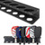 GoSports Pickleball Paddle Holder Rack - Fits 8 Pickleball Paddles - Fence Mount, Commercial Grade with Next Up Player Tracker