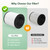 2 Pack M03 Filter Replacement Compatible with MOOKA M03 & B-D03 Air Purifi-er for Home Large Room up to 1500 ft², 3-in-1 HEPA filter with High-Efficiency Activated Carbon filter