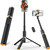 62-Inch Extendable Tripod for Cell Phones and Cameras, Selfie Stick All in One