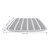 BTSEURY Shower Seat Cushion, Bathtub Cushion for Transfer Benches, Soft 4D Mesh Fabric Breathable Shower Chair Pad Gray White Striped for Shower Benches Sitting