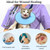 Cat Cone Collar Soft, Cat Recovery Collar to Stop Licking, Waterproof Cats Donut Collarr, Adjustable CatCollarr for Cats Kittens After Surgery, Catss Surgery Collarr (Light Blue)