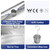 Bernkot Linear Shower Drain 24", Brushed Floor Drain with Tiled Insert Grate & Hair Strainer, 304 Stainless Steel Bathroom 2-in-1 Tiled in Drain, CUPC Certified (Brushed, 24'') Bernkot Linear Shower Drain 24", Brushed Floor Drain with Tiled Insert Grate & Hair Strainer, 304 Stainless Steel Bathroom 2-in-1 Tiled in Drain, CUPC Certified (Brushed, 24'')